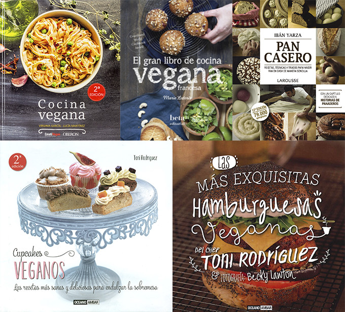 Los 5 mejores libros de cocina vegana