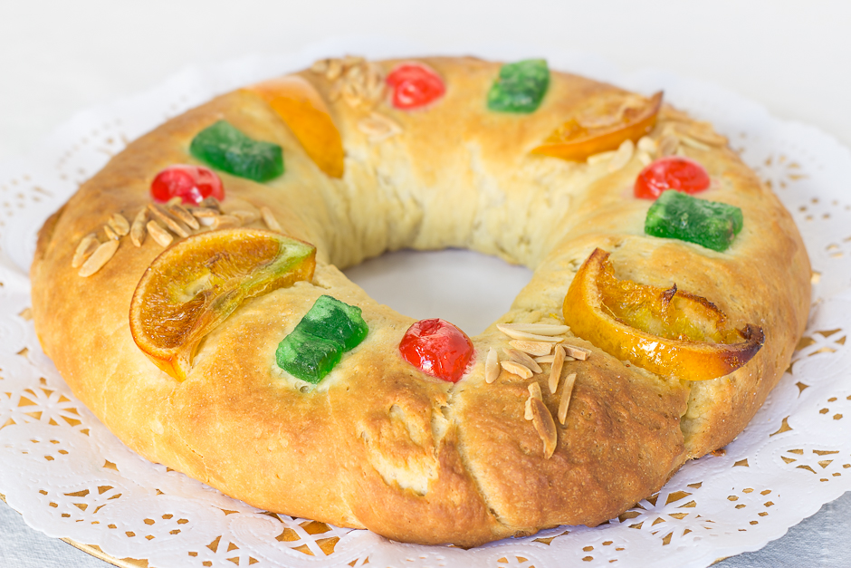 Roscón de Reyes vegano