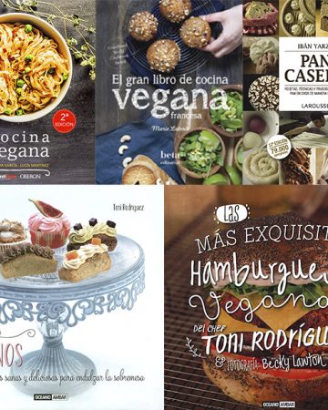 Los 5 mejores libros de cocina vegana