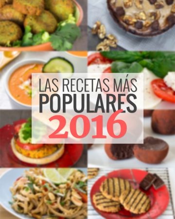Las 10 recetas más populares de 2016