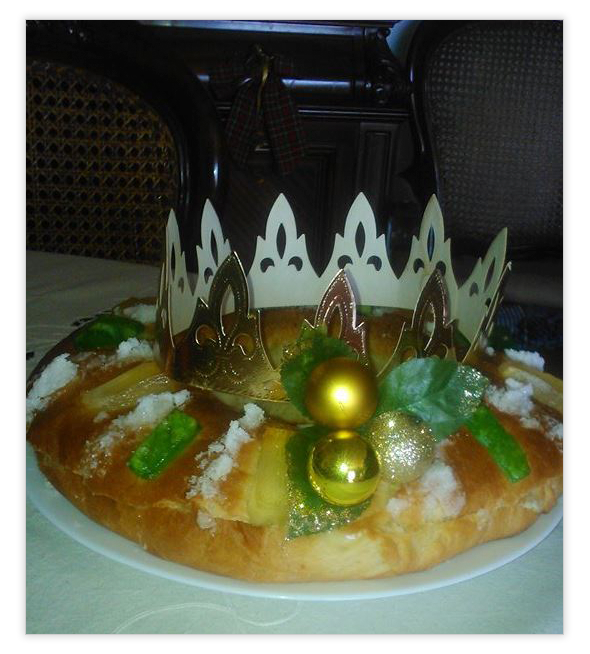 Roscón de Reyes Vegano de Mariela Cardozo